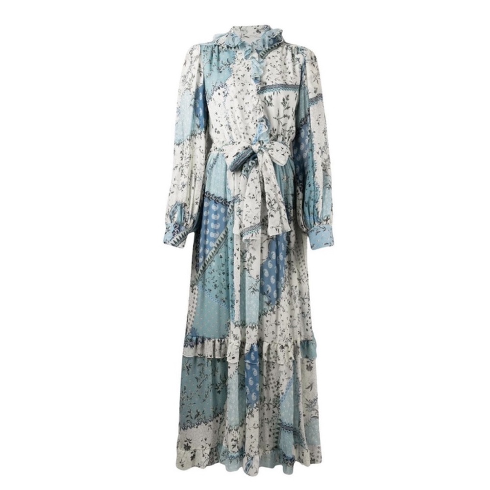 NWT - Etro Floral Silk Midi Dress
